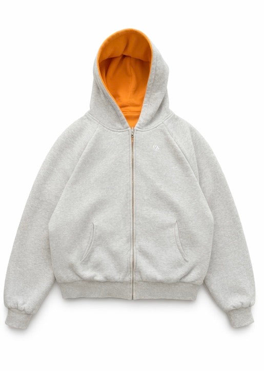 Grey Sun Reversible Zipper.