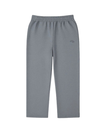 Solid Grey Open Leg Jogger